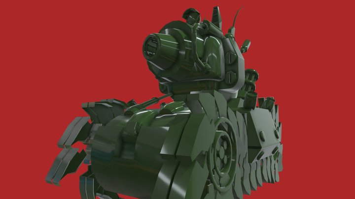 Metal Slug 001 3D Model