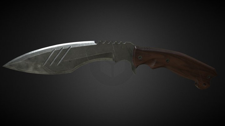 Kukri 2 3D Model