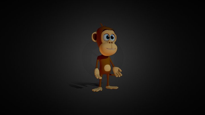 UMC Monkey Animation 3D Model