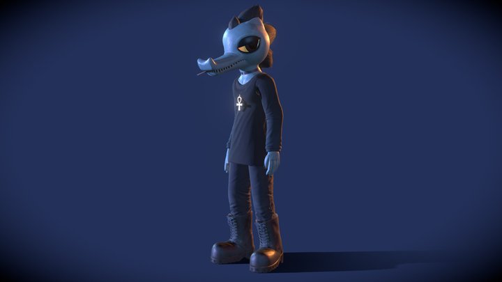 Beatrice Santello (Night In The Woods) 3D Model