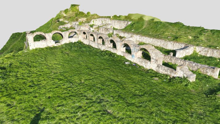 Metropolitan`s Court. Kalemegdan. Beograd. 3D Model
