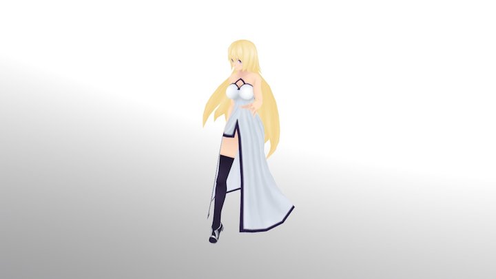 Jeanne model 3D Model