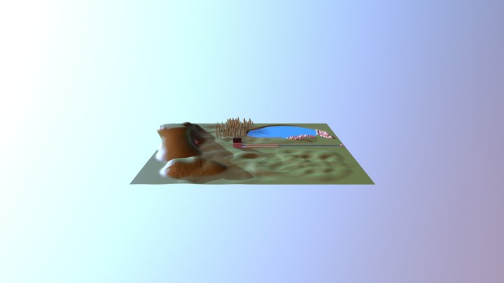 House Scene 3D Model
