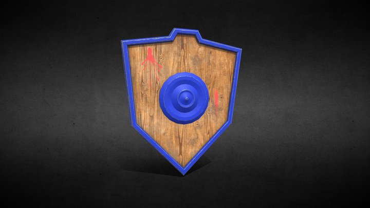 Dungeon Shield 3D Model