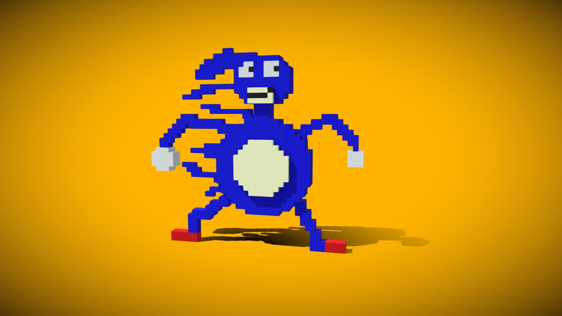 voxel Sanic