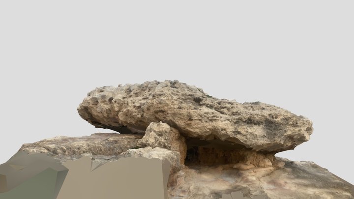 Rock on beach 3D Model