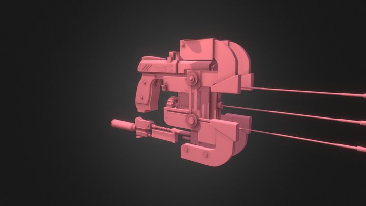 Pistola de plasma de dead space 3D Model