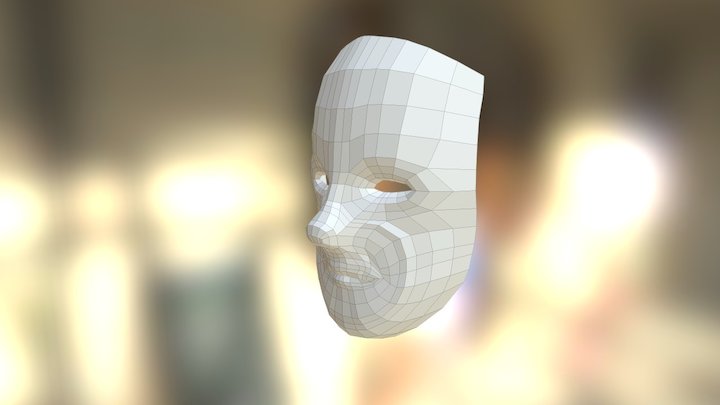 Cara Leonardo 3D Model