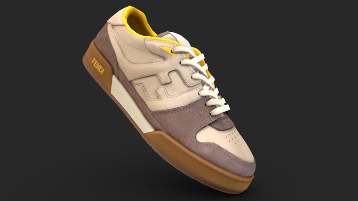 FENDI_Shoes 3D Model