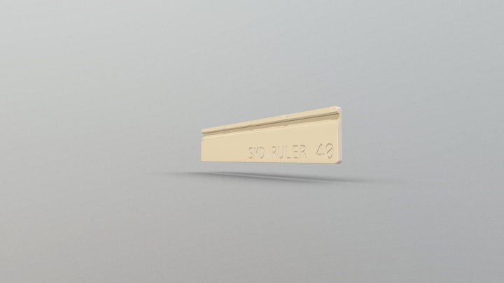 SMD RULER 40 3D Model