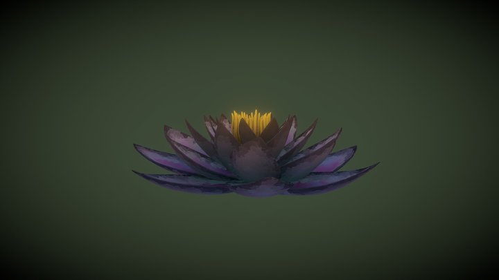 Lotus Flower 3D Model