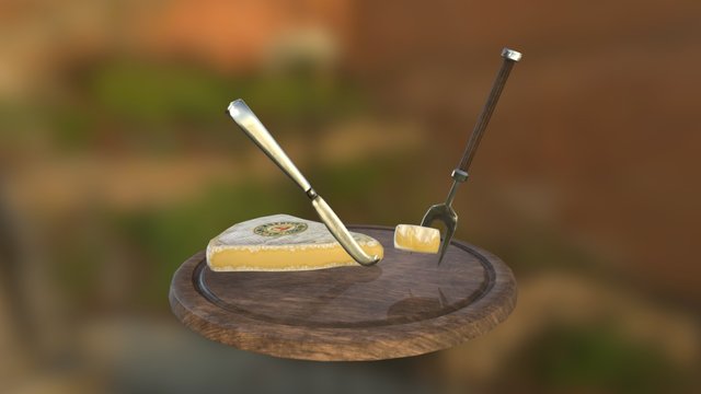 cheeseplate 3D Model