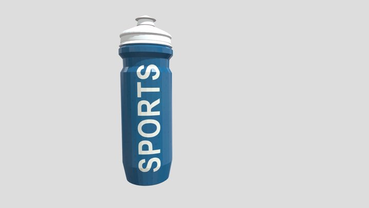 Bike Water Bottle Sports 3D Model