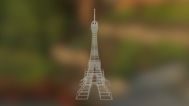 My Eiffel 3D Model