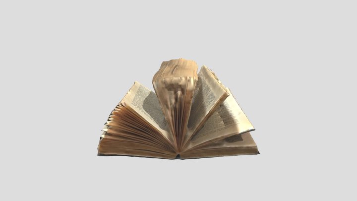 Book 3D Model