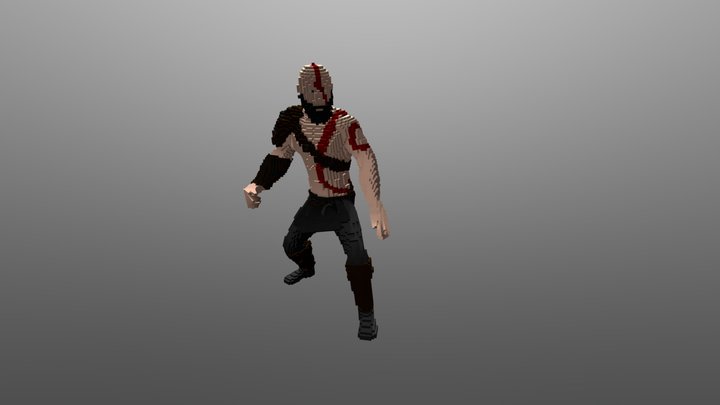 kratos 3D Model