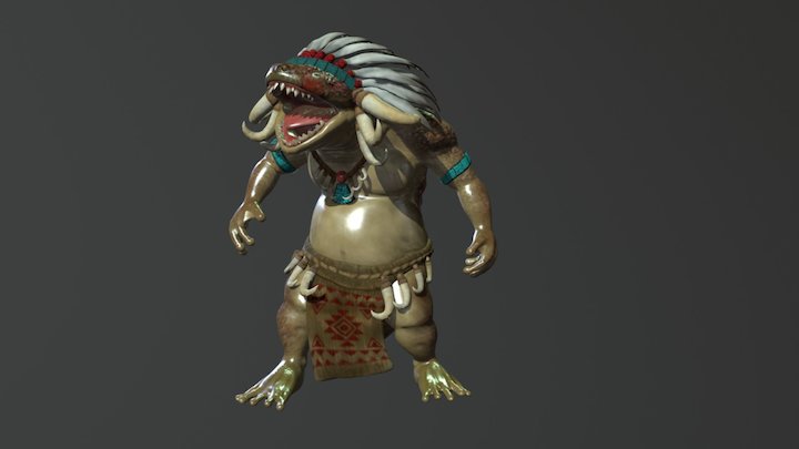 salamander 3D Model
