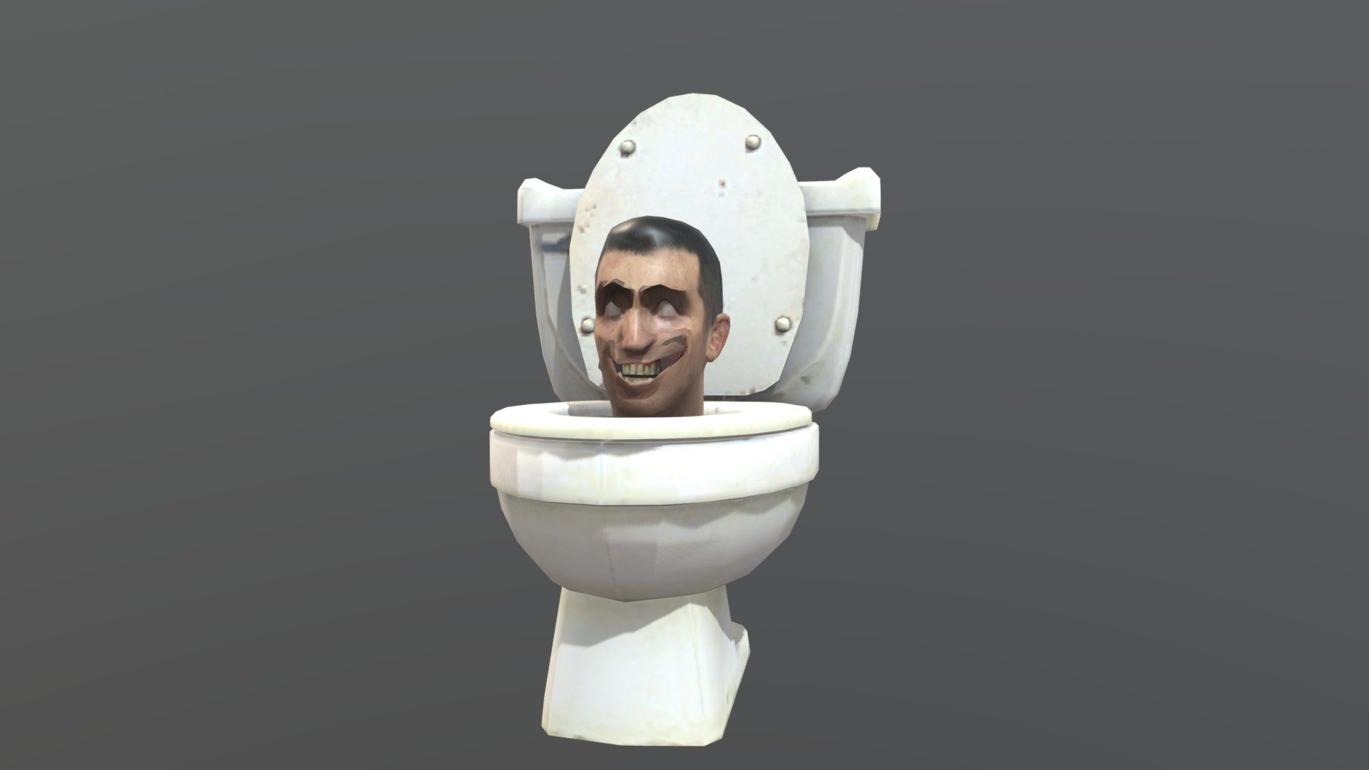 The first skibidi toilet - 3D model by Jet [c3bc965] - Sketchfab