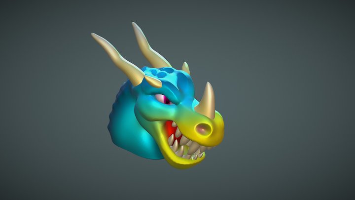 Dragonhead 3D Model