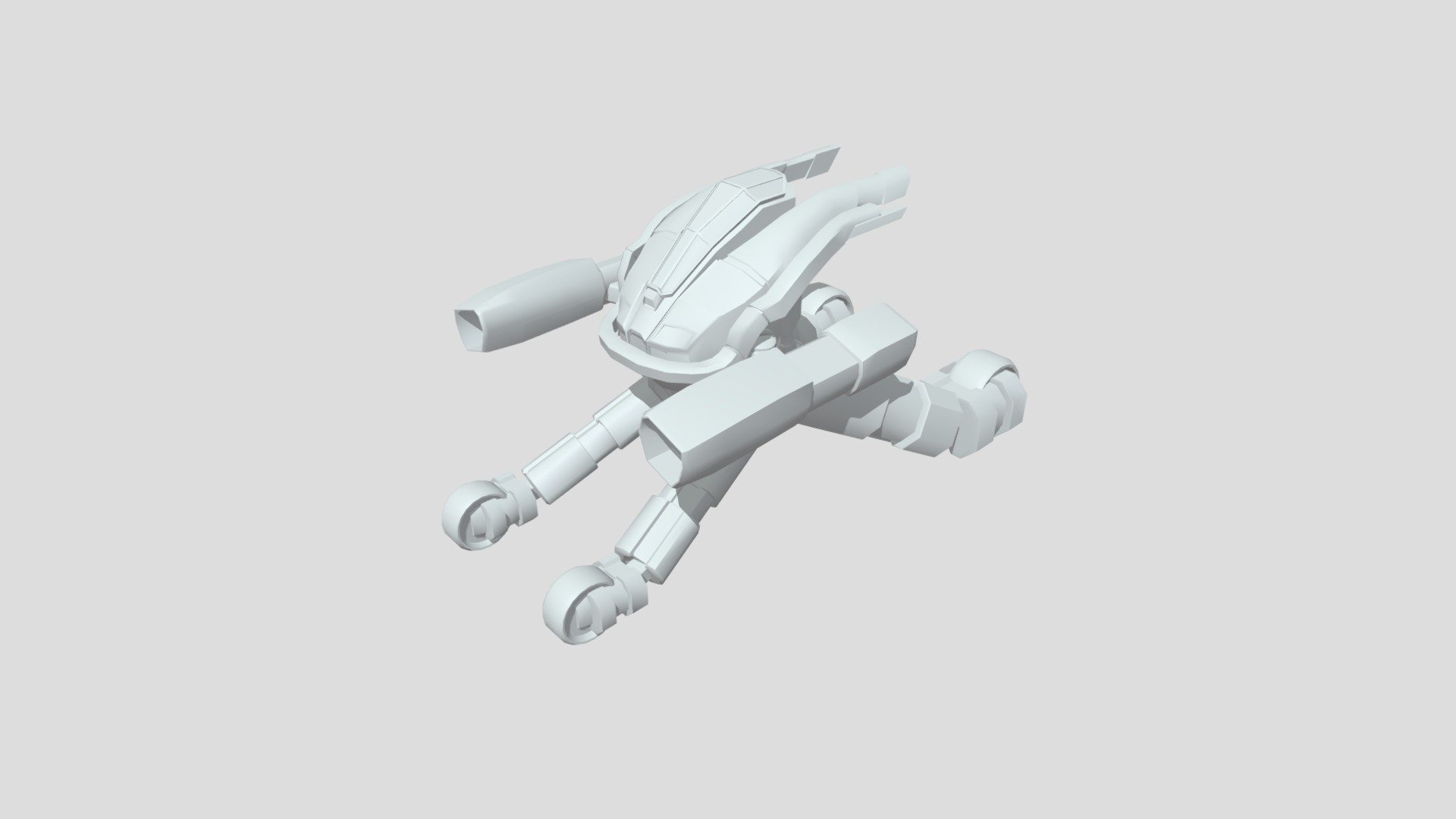 3D Vehicle Design Practice | Spider Mech