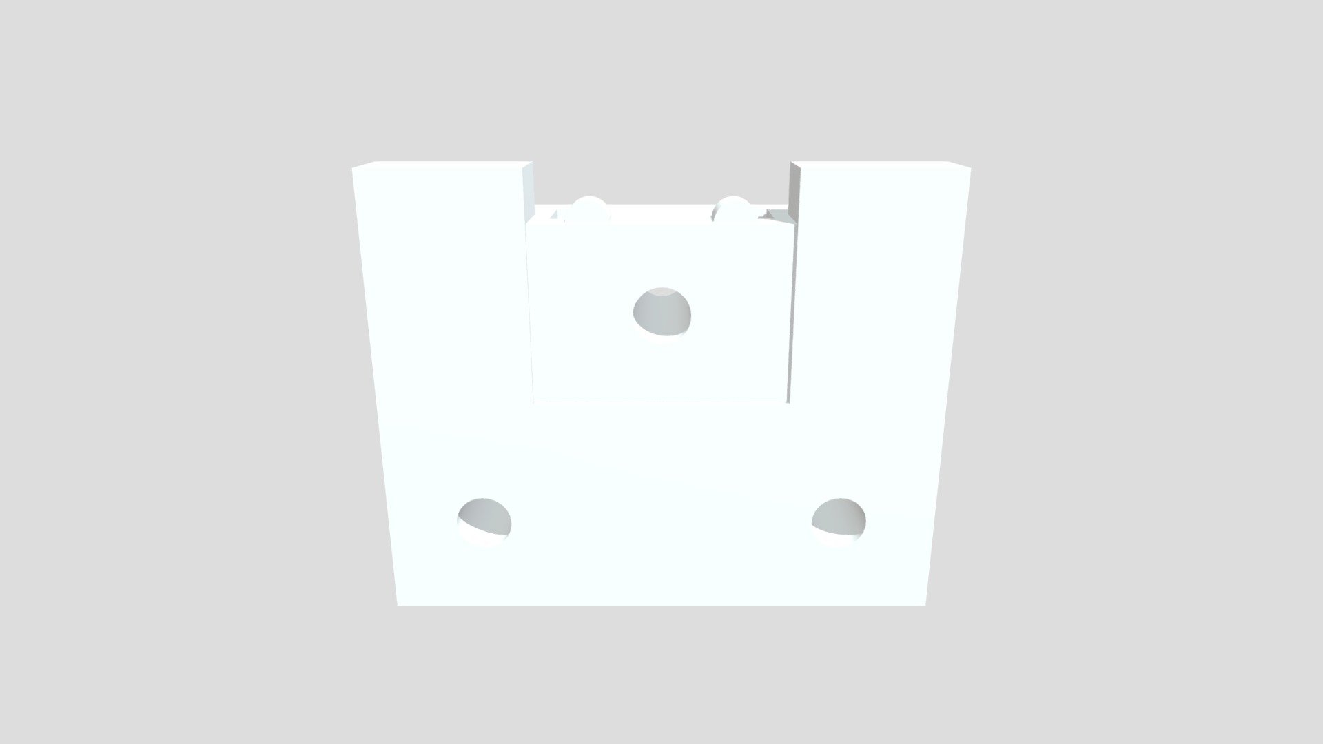 Pièce Support Rail — Sketchfab embed 3D viewer