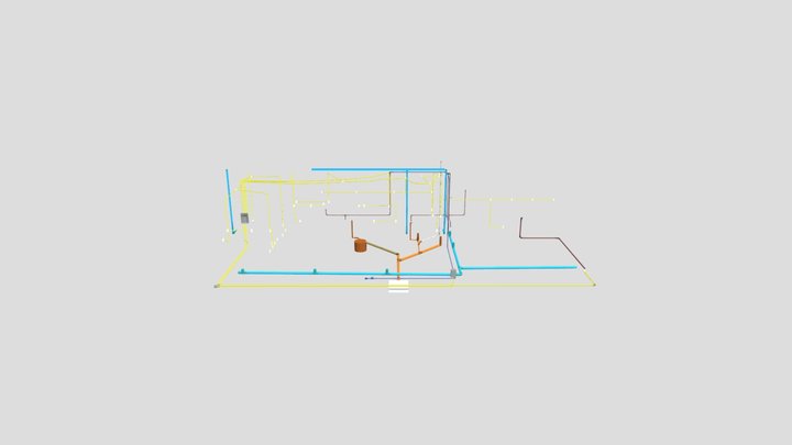 Projeto de Instalações - Deck - Marcelo CE 3D Model