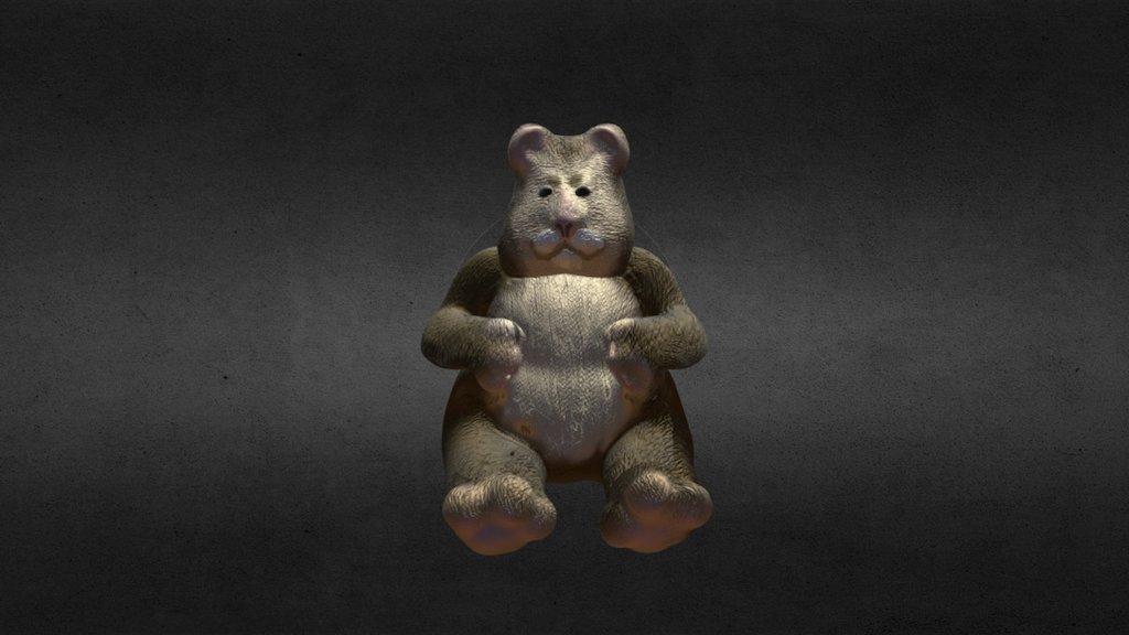 BearLow Poly
