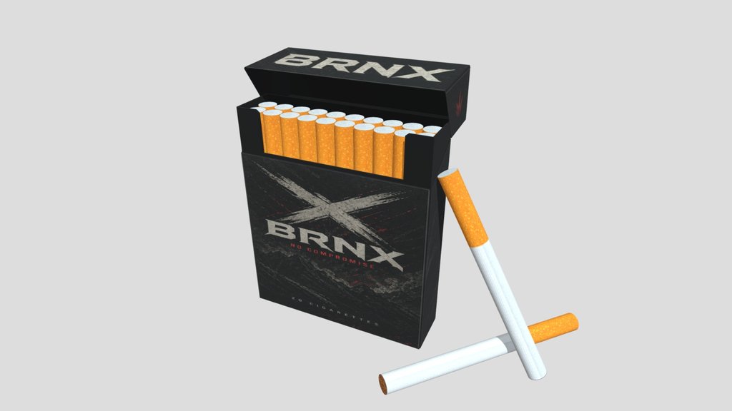 Cigarette Box & Cigarettes