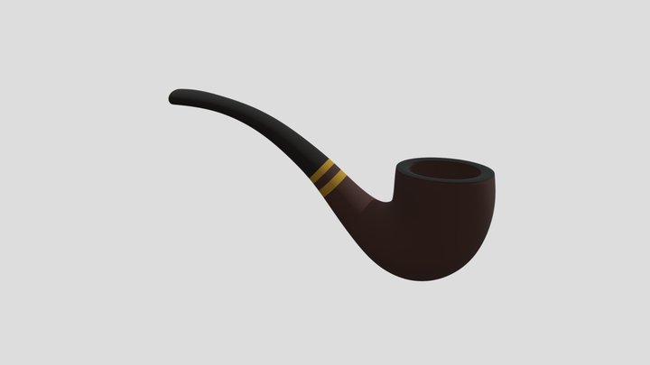 Smoking Pipe - Character Costume 3D Model