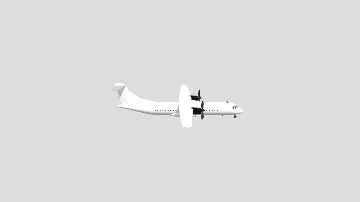 ATR 72-600 3D Model