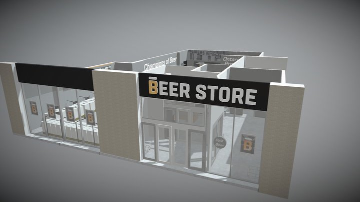 TBS 900 Bank Street 3D Model