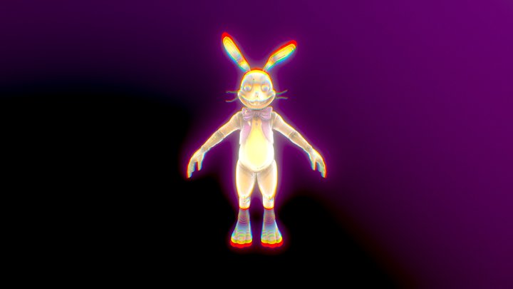 RynFox_FNAF_1_Freddy_Vlast 3D Model