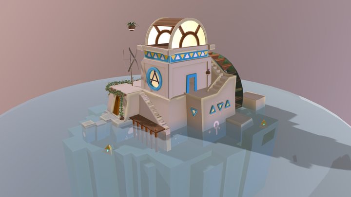 DioramaSolar 3D Model
