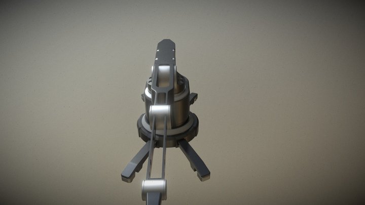 Mechanical Hand Tool 3D Model