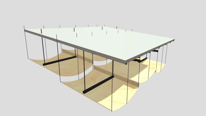 Disney Concert Hall/Constructive Detail/03 3D Model