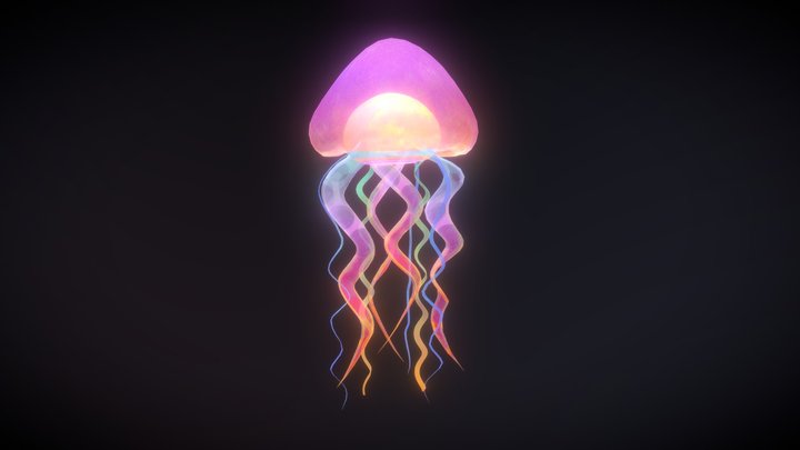JellyFish 3D Model