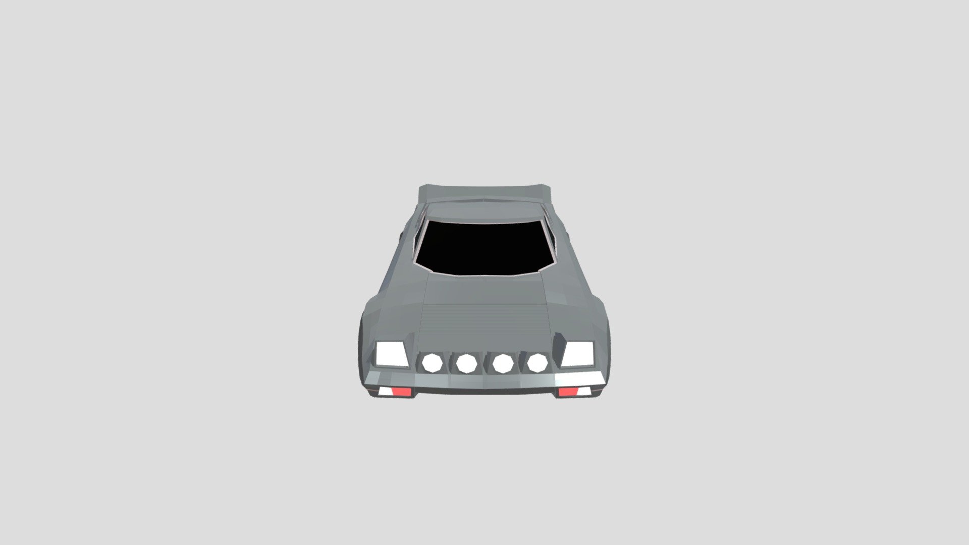 Lancia Stratos (Low Poly)