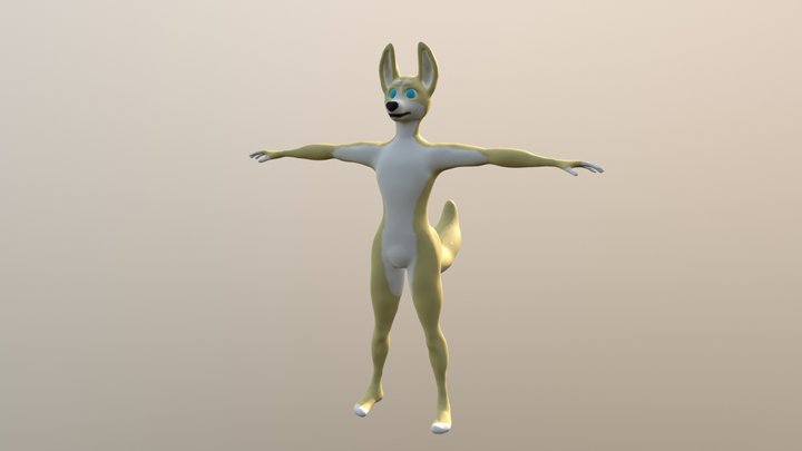 Corgi Android (Oculus Medium sculpt) 3D Model