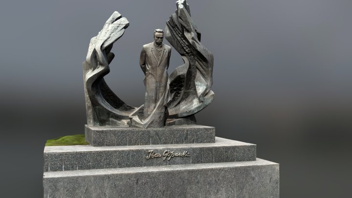 Franko monument 3D Model