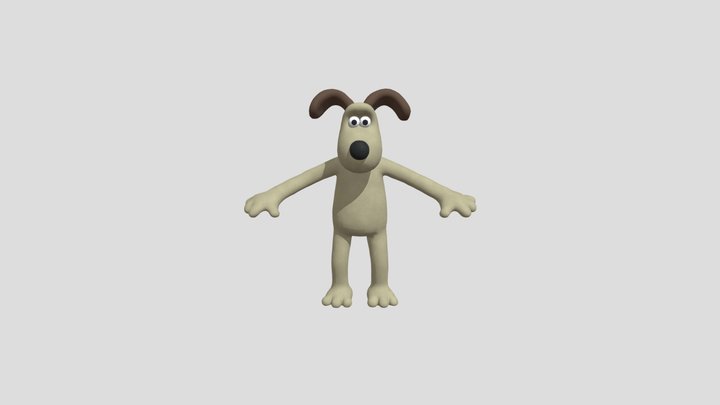 Gromit 3D Model