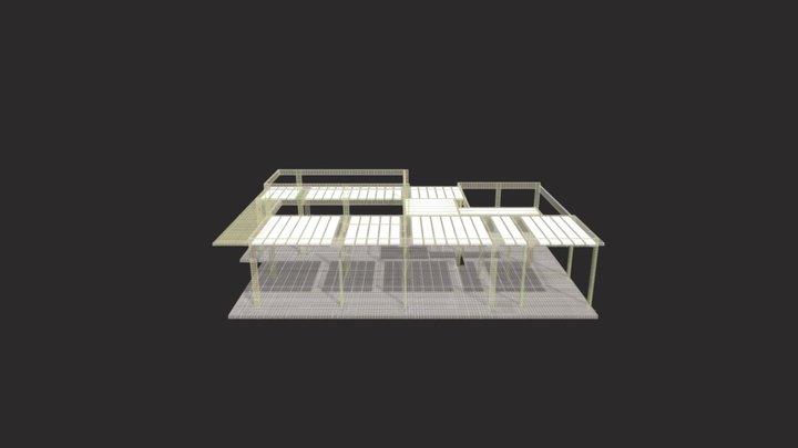 CYPE COM ARMADURA 3D Model