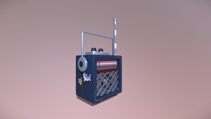 Radio_Carlo_Metzdorf 3D Model
