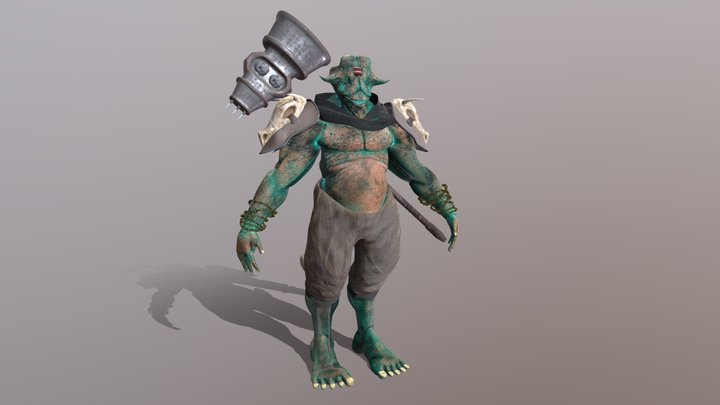 Character Creature 3D Model