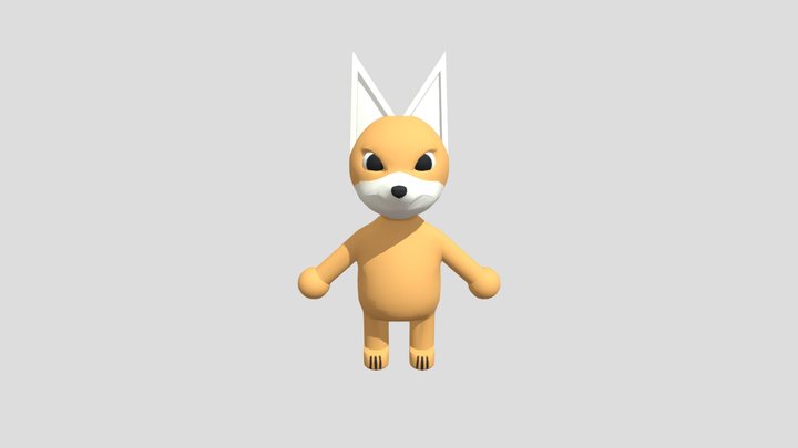 Dog Character - Not Finished 3D Model