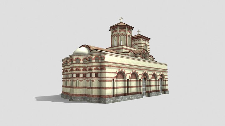 Bulgarian Orthodox Church Reconstruction 3D Model