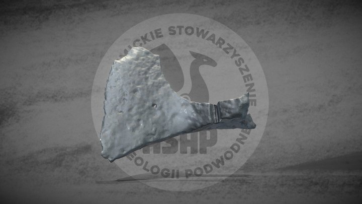Żeleźce toporka - Jezioro Orchowskie 3D Model
