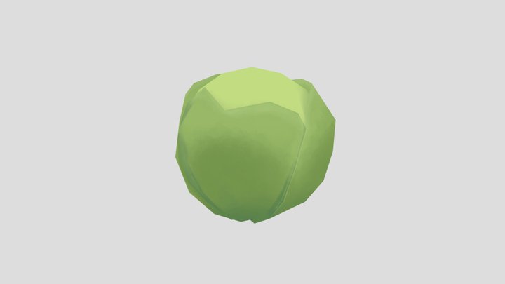 Cabbage prop 3D Model