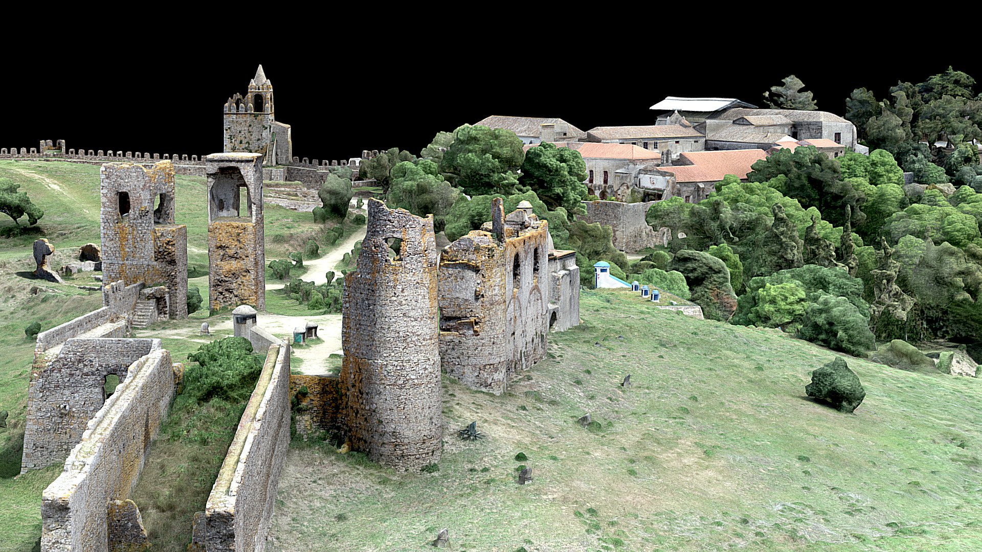 Montemor-o-Novo's Castle — Sketchfab embed 3D viewer