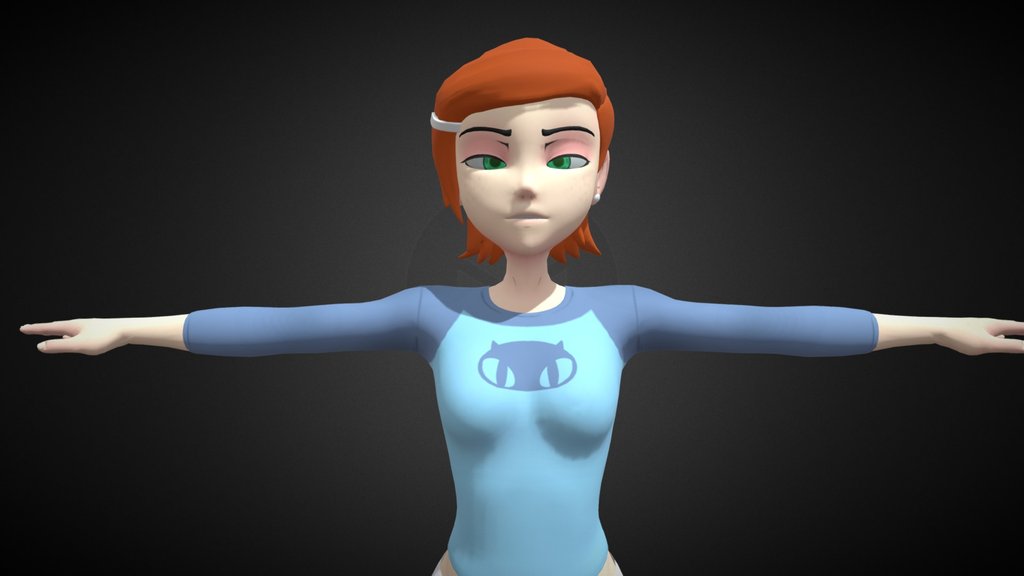 Gwen Tennyson rigged