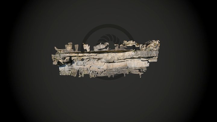 Ainsa Quarry 3D Model